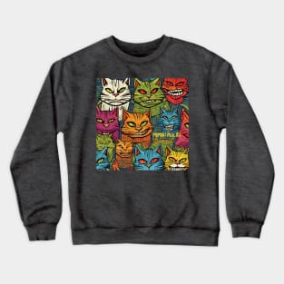 Hawaiian Cat gods  Popoki Crewneck Sweatshirt